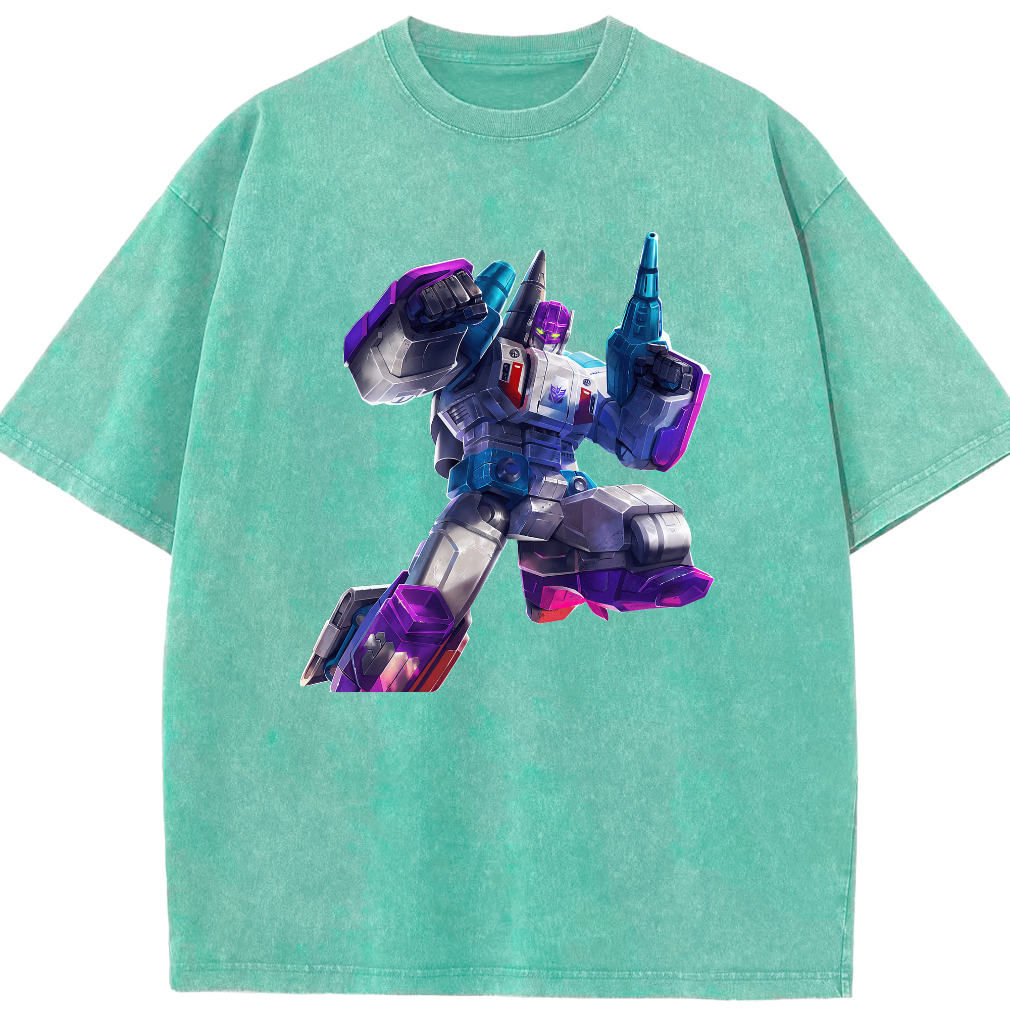 （画像用） Transformers トランスフォーマー 綿100% ヴィンテージ風 半袖Tシャツ（フロントプリント）